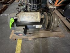 WCB CENTRIFUGAL PUMP MODEL 2105, S/N 333681 0, US MOTORS 30 HP 3525 RPM 208-230/460 V (BELIEVED TO