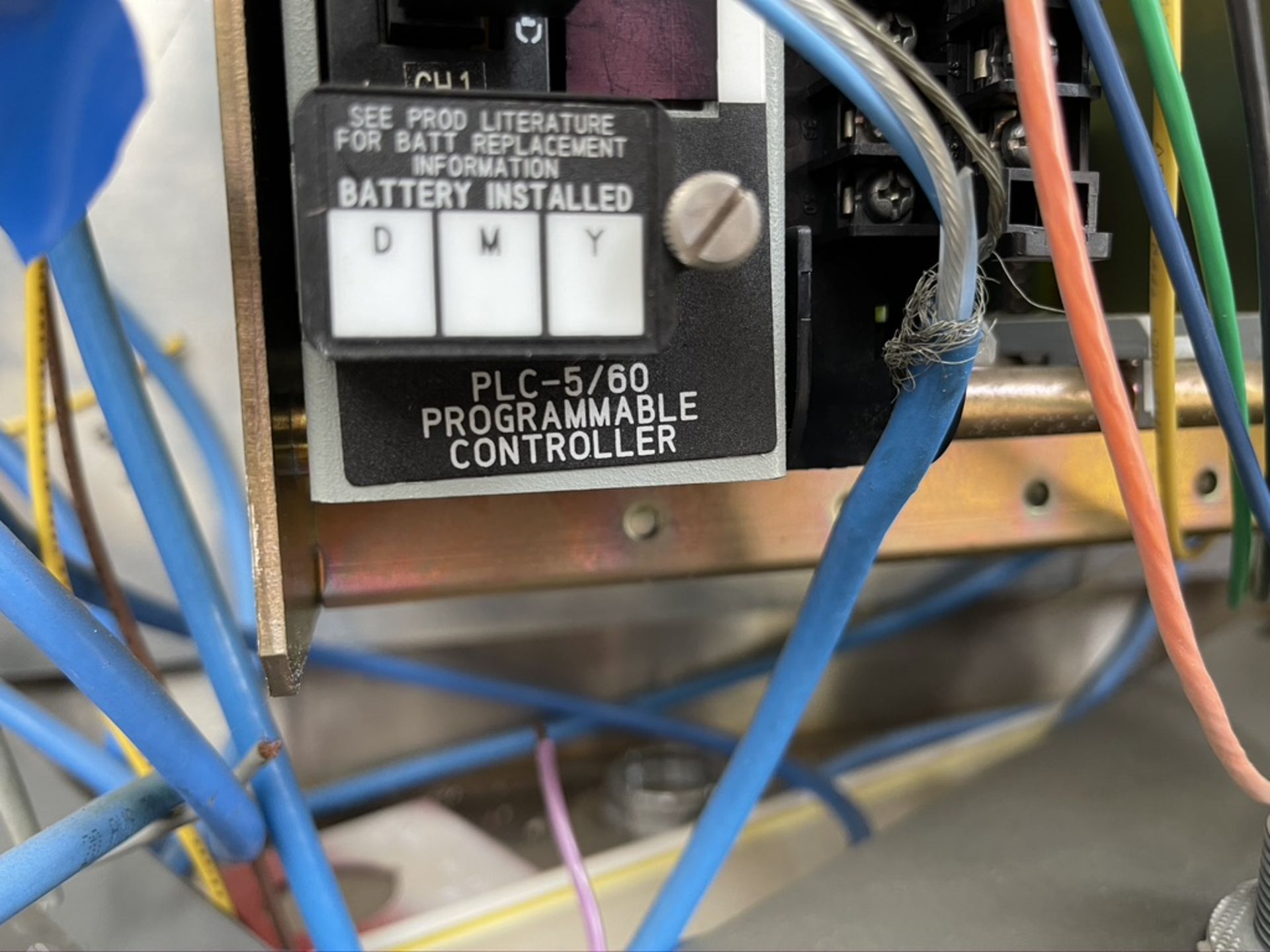 (1) S/S CONTROL PANELS WITH ABB KENT-TAYLOR COMMANDER 1900 CHART RECORDER, ALLEN-BRADLEY SLC 500 - Image 14 of 16