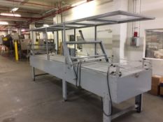 DYCO DEBAG TABLE, MODEL 2512, S/N ORD20745/1, TABLE CHAIN DIMS: 36" X 176"