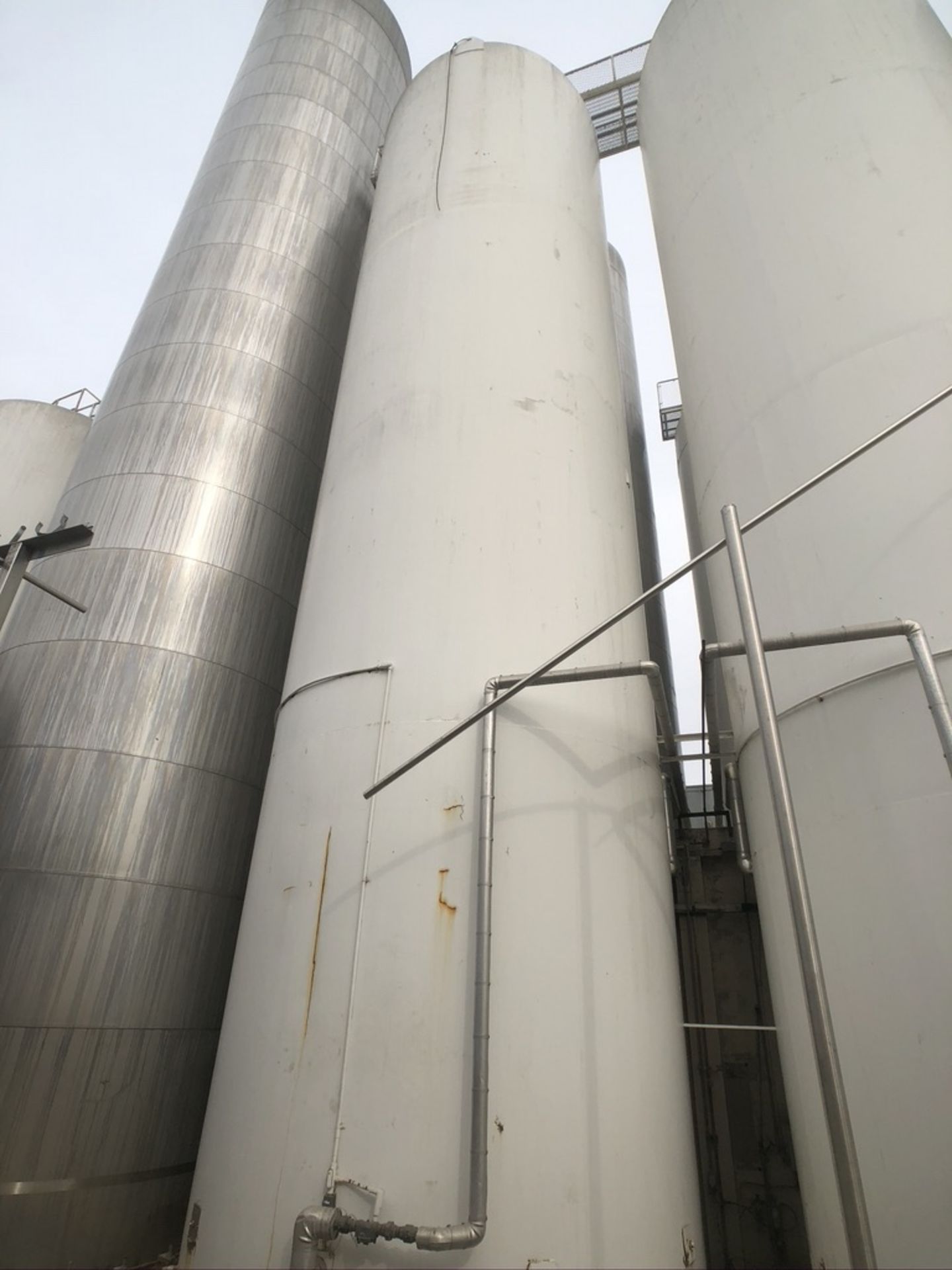 WALKER 40,000 JACKETED SILO, MODEL 7846, S/N VSHT-2137-R