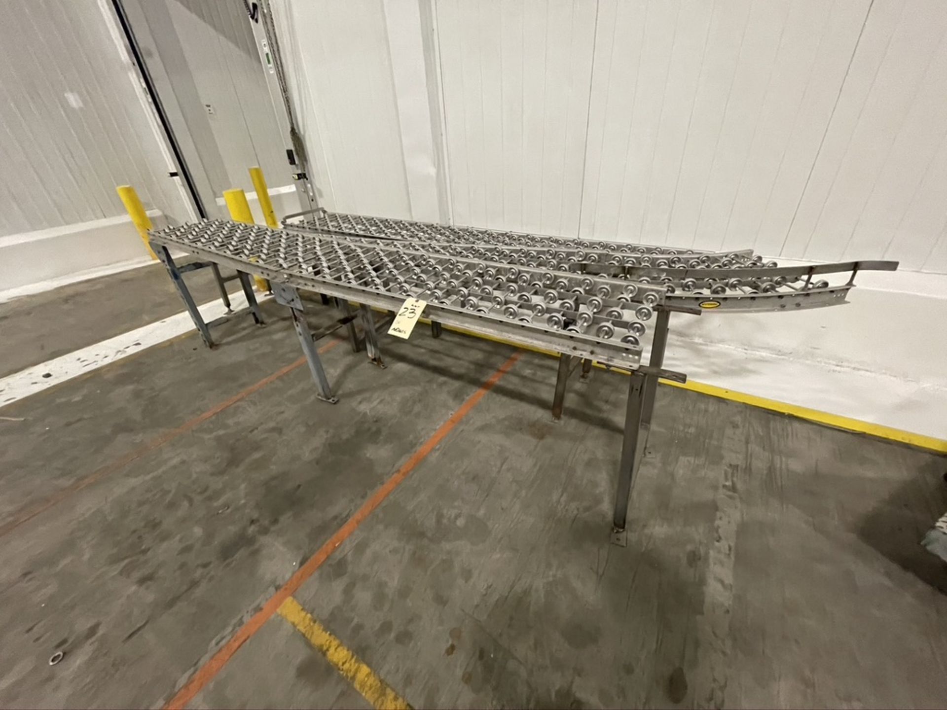 (3) HYTROL APPROX. 16" W X 116" L ROLLER CONVEYOR SECTIONS - Image 3 of 3