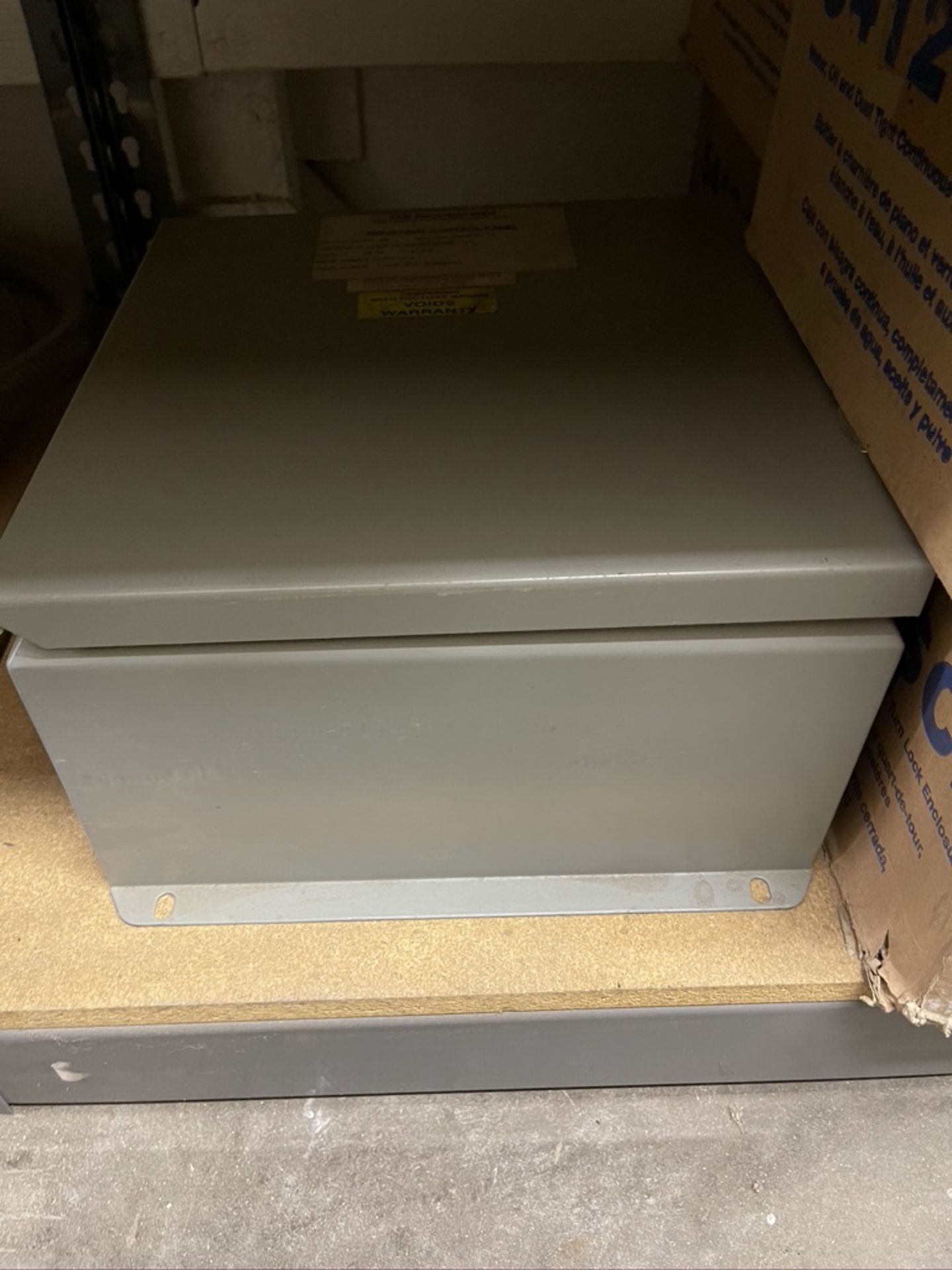 (3) ELECTRICAL CONTROL CABINETS (2 - NEW IN BOX) - Image 3 of 6