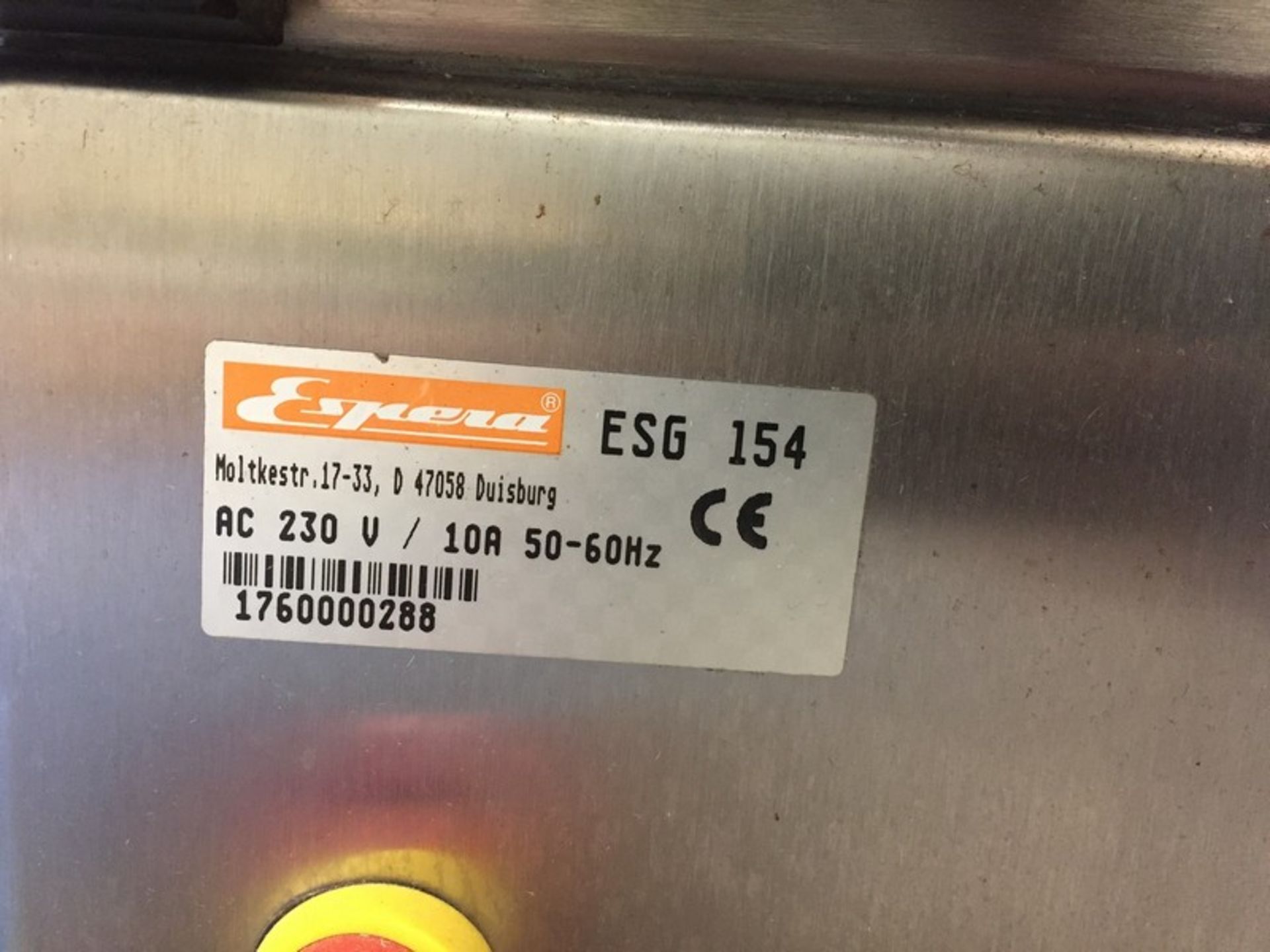 2015 Espera Weigh Pure Price Labeler, Model 7000, 230 V, 60 Hz, (Unit #95) (Located New Bothwell, - Image 4 of 10