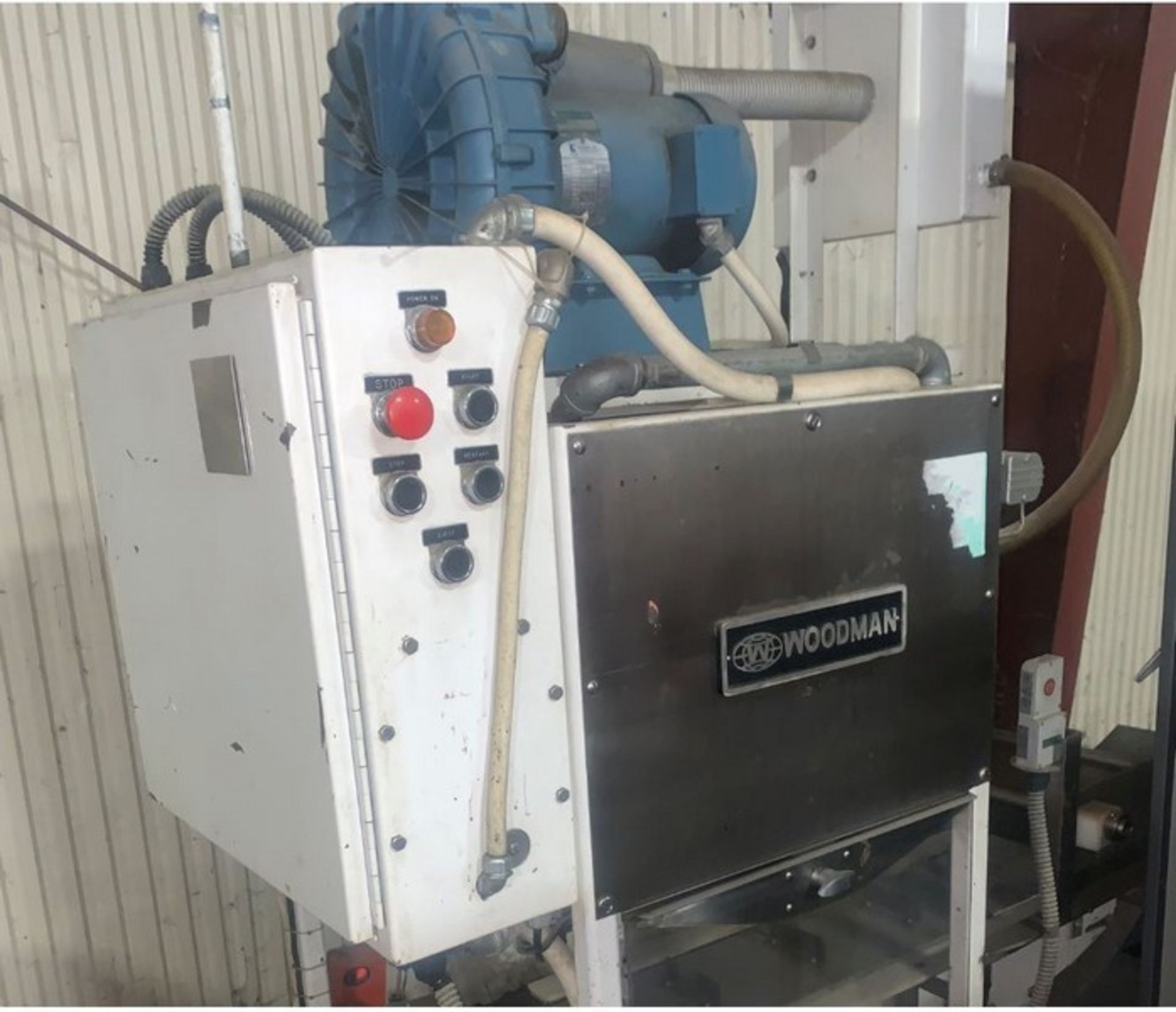 Woodman Dry Material Packaging System (LOCATED IN IOWA, RIGGING INCLUDED WITH SALE PRICE) --