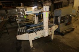 Interpack Top/Bottom Case Sealer, Mounted on Portable Frame (NOTE: Missing Tape Heads) (LOCATED IN