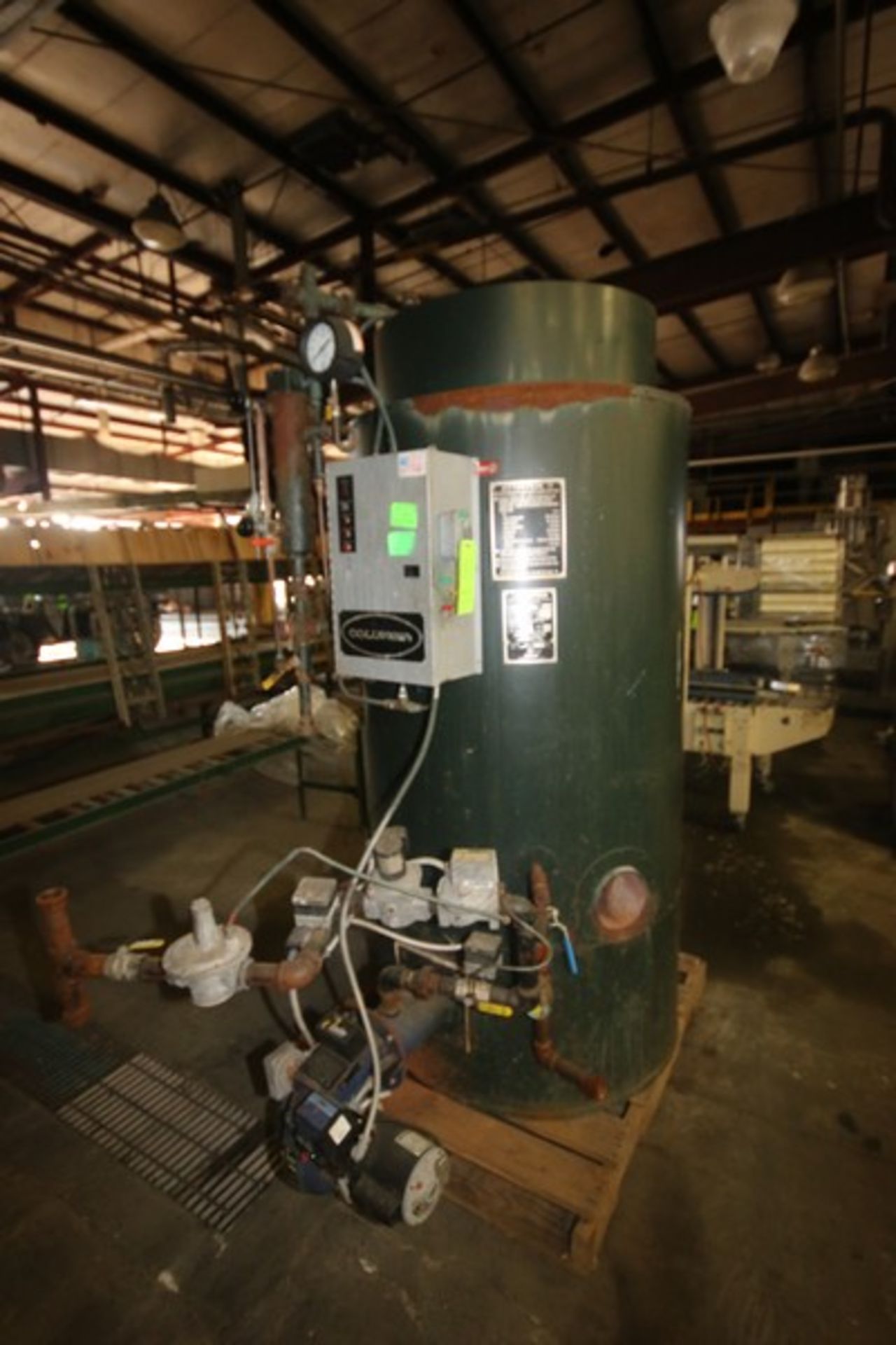 Columbia Boiler, S/N 159723, Type CT, Rating HP 25 Max., with Hot Water Set (LOCATED IN DOUGLAS, GA)