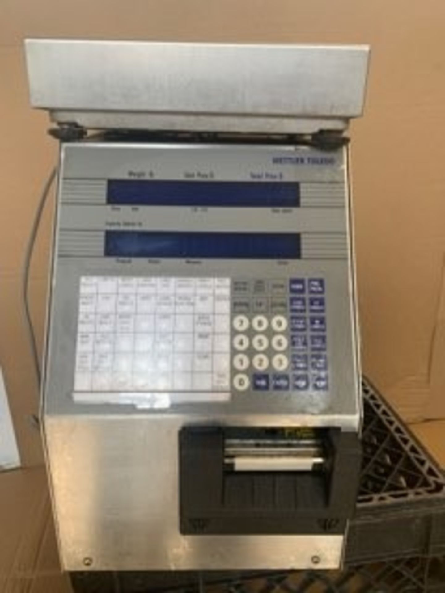 Mettler Toledo S/S Platform Scale with Digital Read-Out