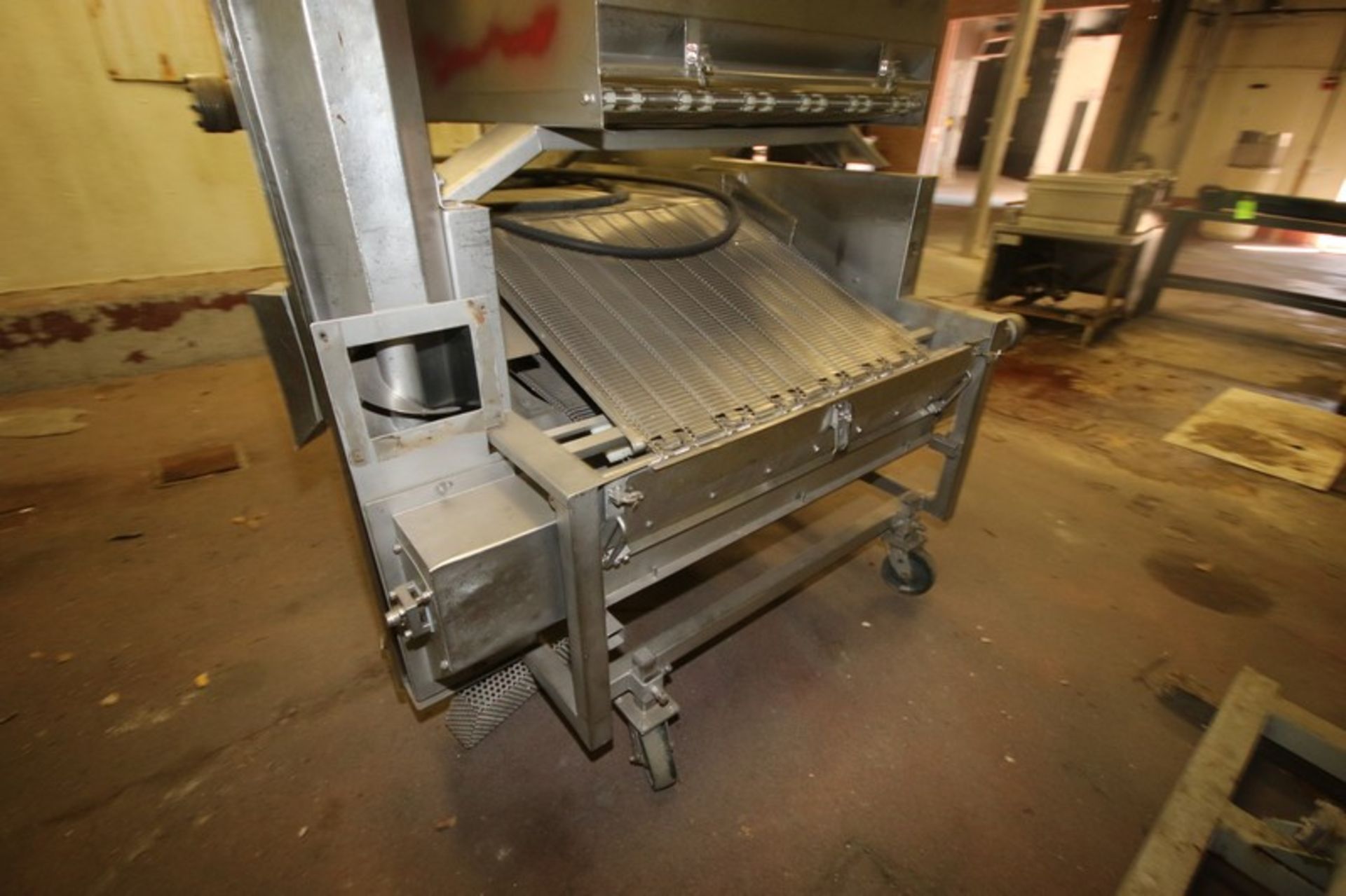 Stein S/S Breader, M/N XL-34, S/N 637, with Aprox. 34" W S/S Mesh Conveyor, with 15 hp - Image 7 of 11