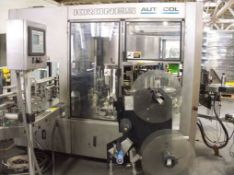 Krones Autocol Labeling Machine, S/N 747-402 with 480 V, 3 Phase, 60 Hertz, 9.8 Max. Motor Amp, 14.5