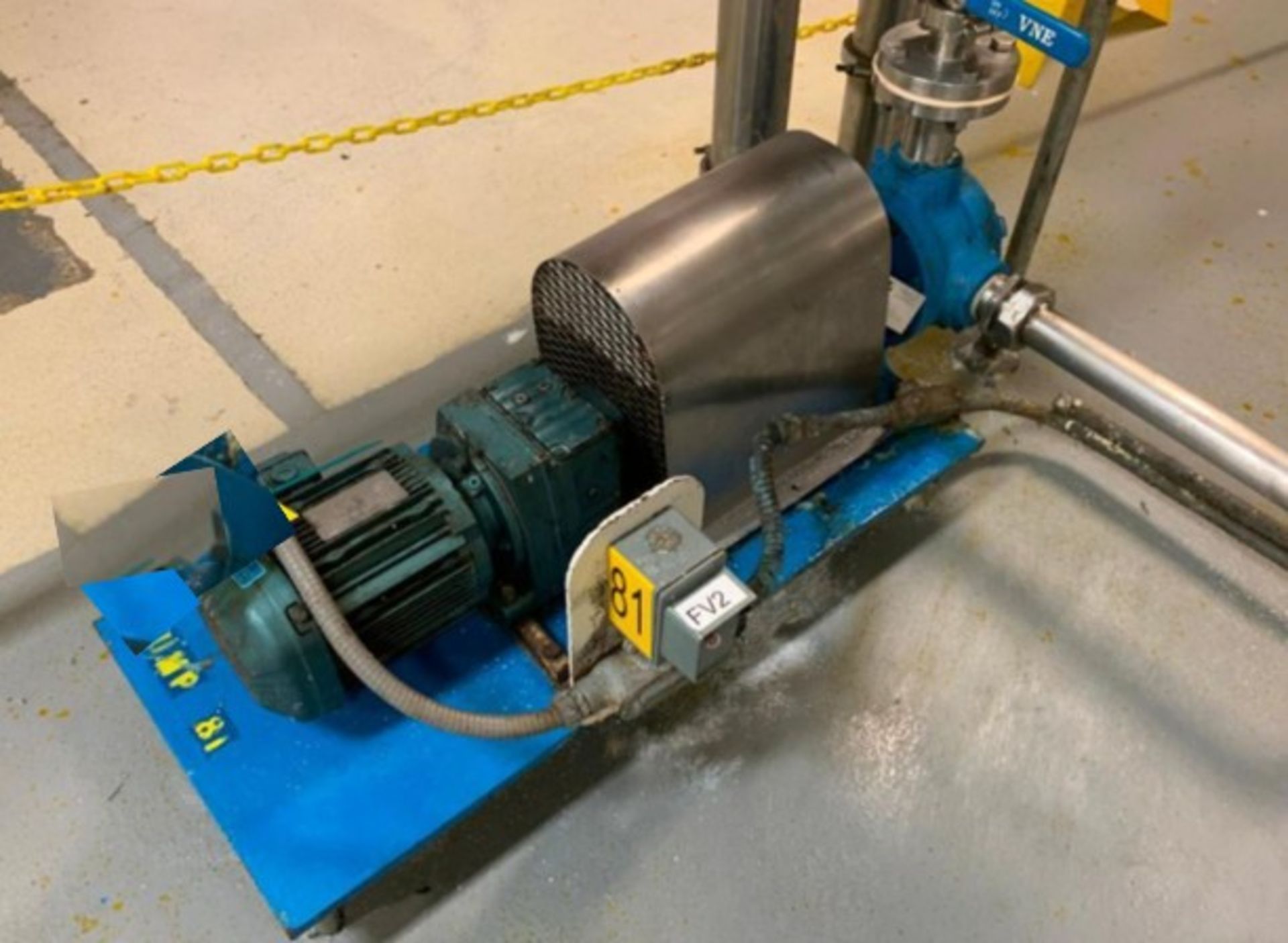 Viking pump, SEW variable drive and motor LOCATED IN IOWA, RIGGING INCLUDED WITH SALE PRICE) --