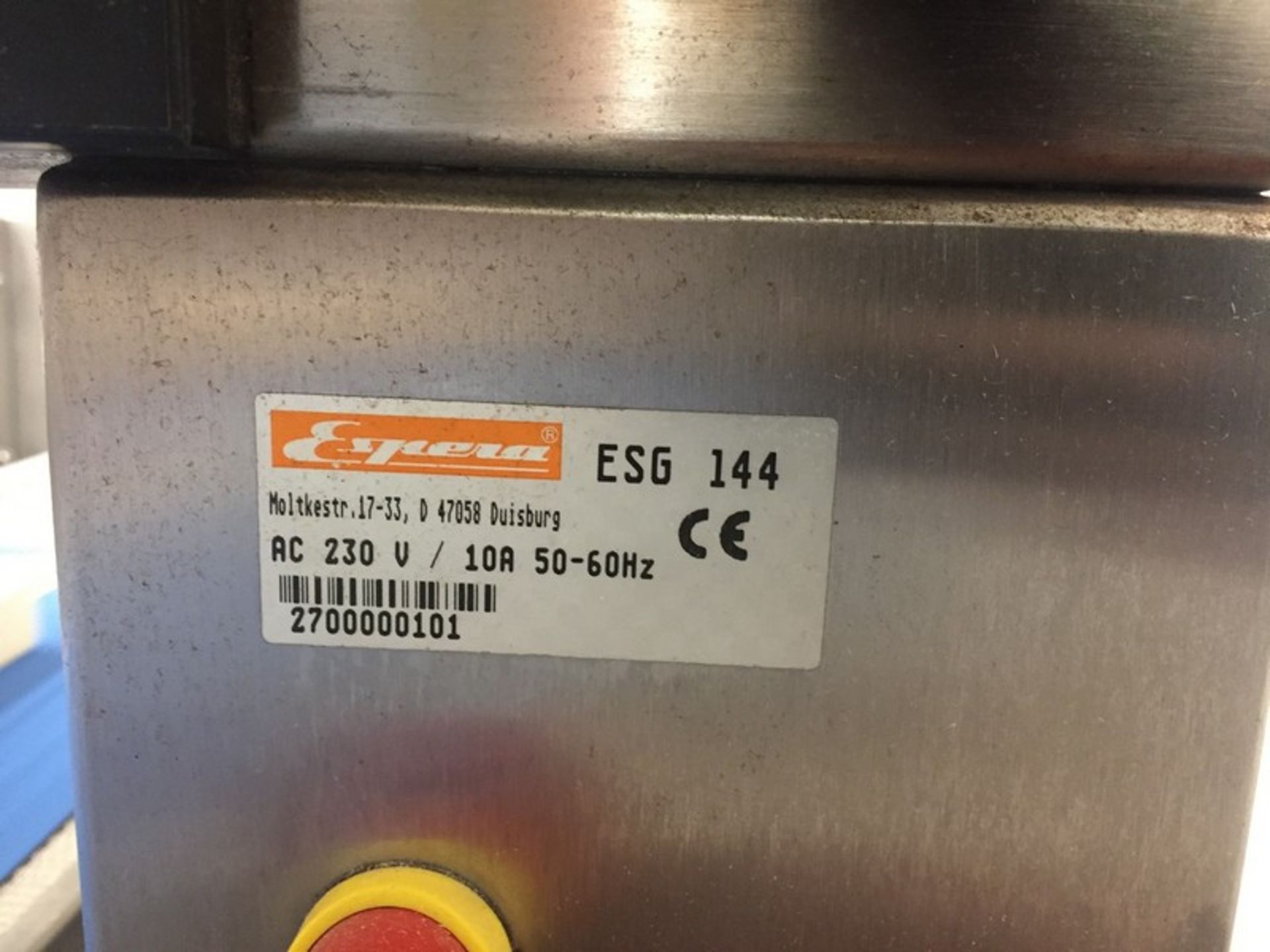 2015 Espera Weigh Pure Price Labeler, Model 7000, 230 V, 60 Hz, (Unit #95) (Located New Bothwell, - Image 5 of 10