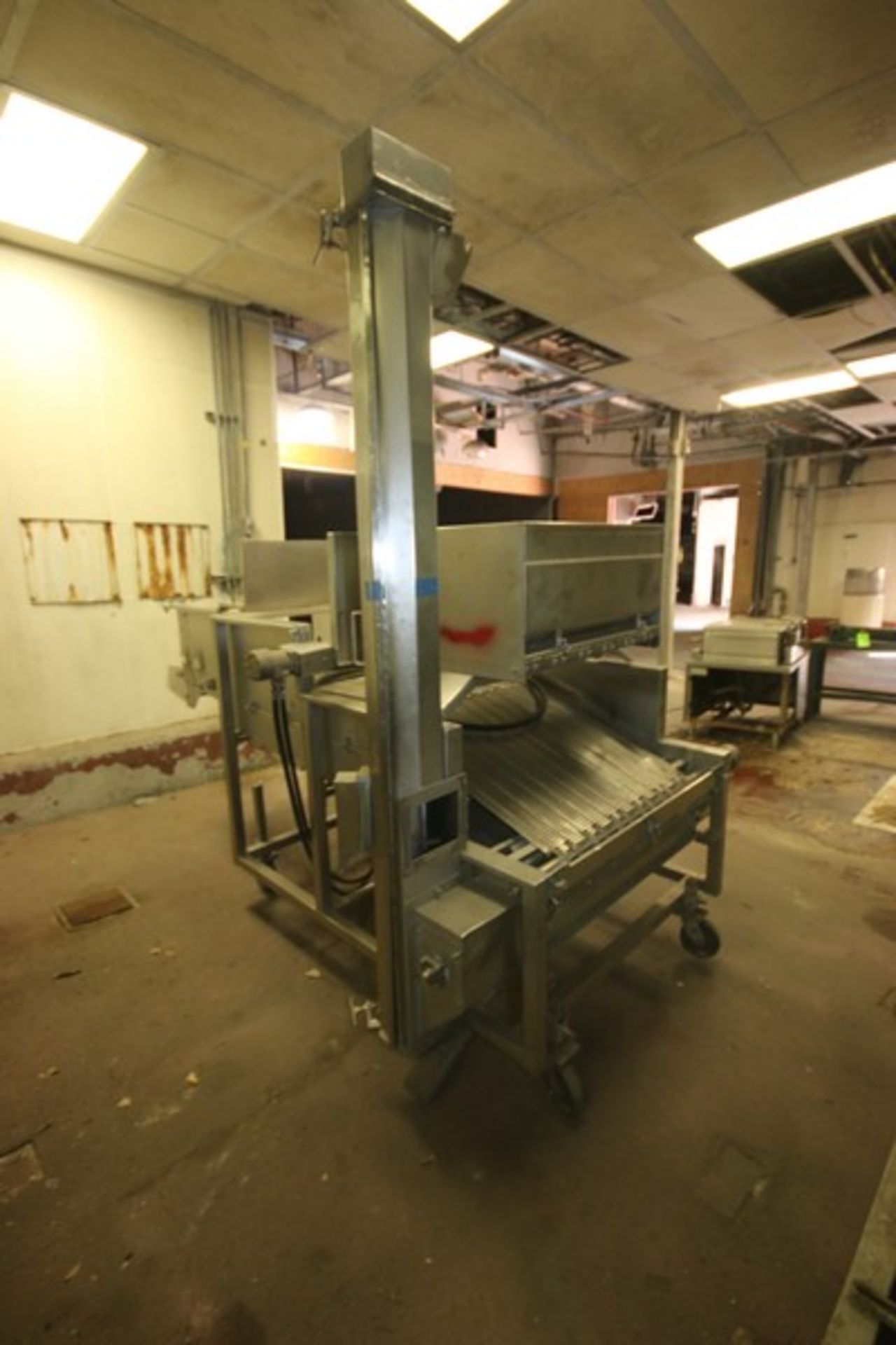 Stein S/S Breader, M/N XL-34, S/N 637, with Aprox. 34" W S/S Mesh Conveyor, with 15 hp - Image 3 of 11