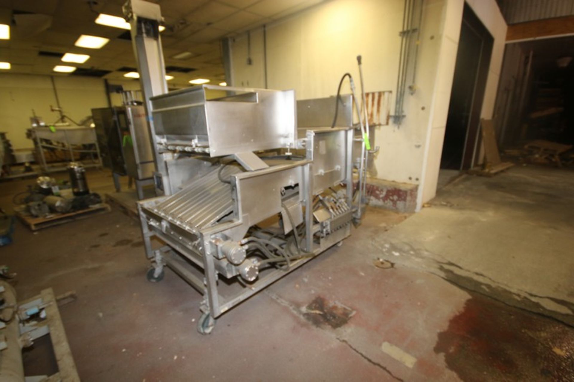 Stein S/S Breader, M/N XL-34, S/N 637, with Aprox. 34" W S/S Mesh Conveyor, with 15 hp - Image 2 of 11