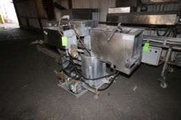 S/S Batter Mix System, with Vessel & Positive Displacement Head, Mounted on S/S Frame (NOTE: