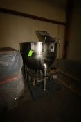 Aprox. 250 Gal. S/S Kettle, with S/S Agitation, with Uninstalled Motor, Mouned on S/S Legs (