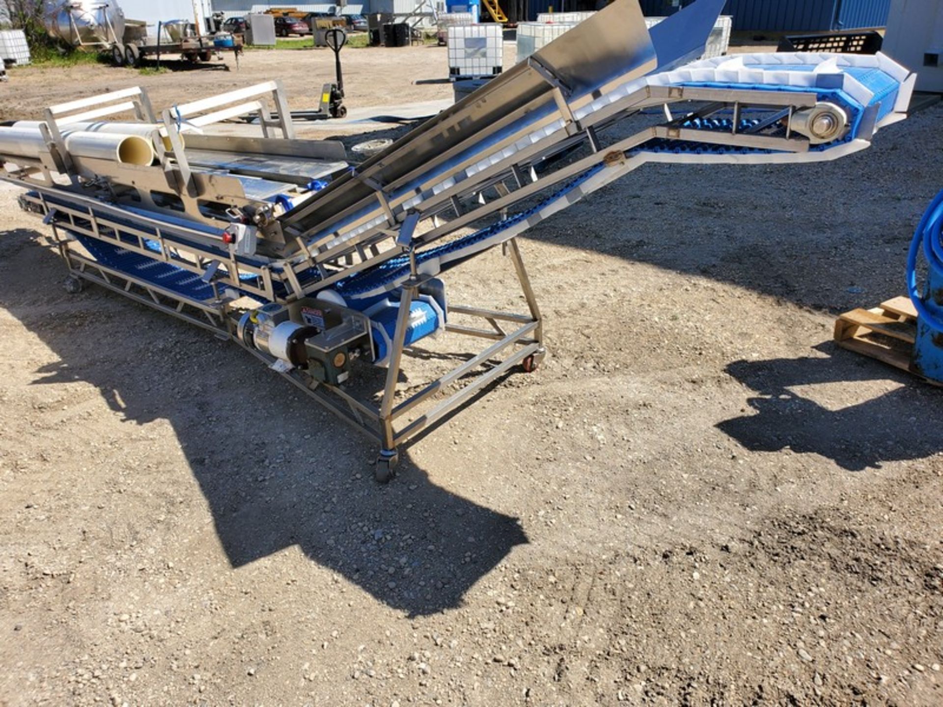 Inline Conveyor for Food Packaging (Unit #56) (Located New Bothwell, Manitoba Canada)