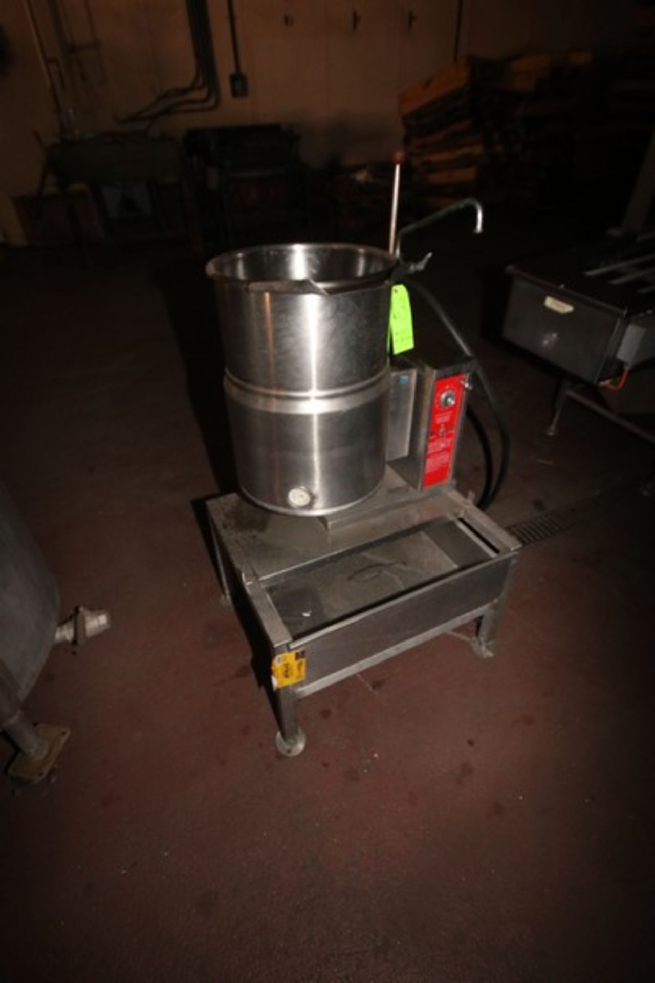 Aprox. 15 Gal. S/S Tilt Kettle, M/N VEC12TW, S/N AP-1036119-10X-5458, 208 Volts, 3 Phase, Kettle - Image 3 of 7