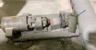 Viking pump, drive and 1 hp washdown motor LOCATED IN IOWA, RIGGING INCLUDED WITH SALE PRICE) --