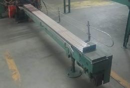 Aprox. 7.5" x 10' Outfeed Conveyor, 110 V, 60 Hertz, Single Phase (Located Commerce, CA) (NOTE: