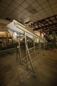 Incline Conveyor, with Aprox. 19-1/2" W Belt, Belt to Floor Height: Aprox. 87" H (LOCATED IN