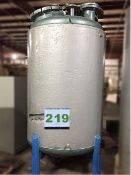 Howard Corporation 500-Gallon Stainless Steel, mild steel Jacketed Reactor for pressure and