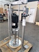 Graco S/S Sanitary Barrel Pump, All S/S including Platfrom, Last Used to Pump Tomato Paste for 55