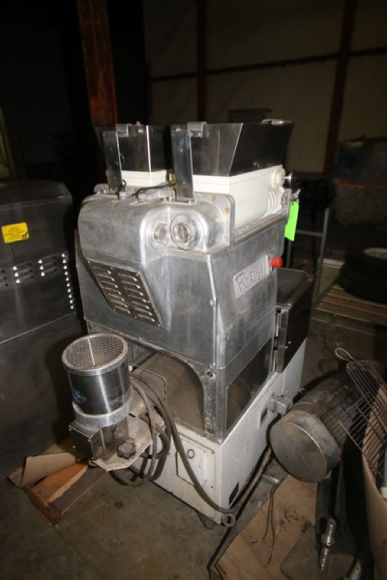 Rheon Cornucopia Encrusting Machine, M/N KN200, S/N 100, 220 Volts, 3 Phase, Mounted on Portable - Image 4 of 11