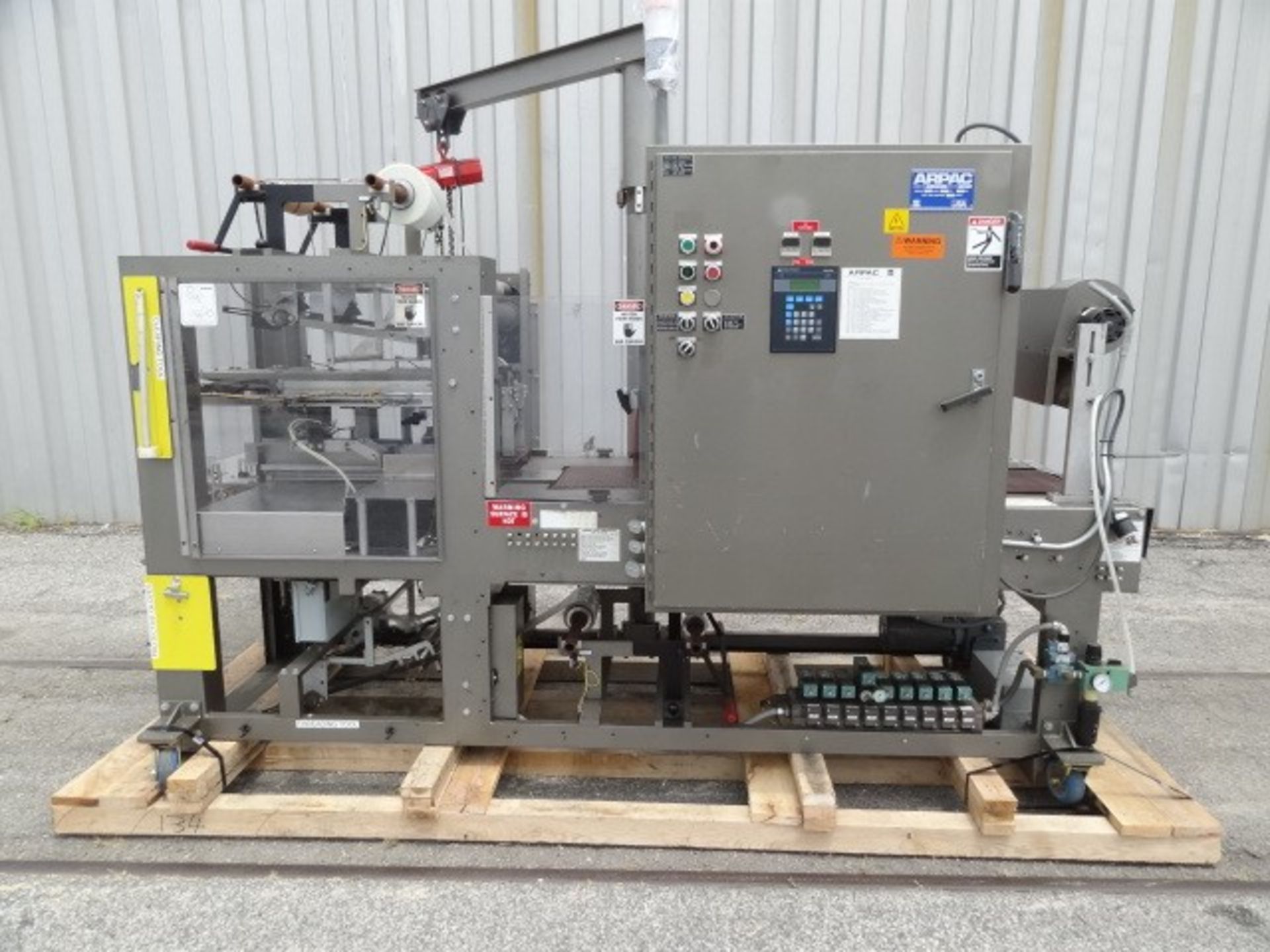 ARPAC Shrink Bundler with Upstacker; Model 106-16 (Located South Carolina)