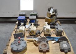 Lot of Toroid Load Cells, HI-VI Vibratory Feeder Bases and Valves (Located Lebanon, PA) (Load Fee $