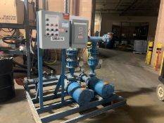 Thermotech Dual Pump (20HP Each) Industrial Cooling System on 5ft x 5.6 ft base (LOCATED IN IOWA,