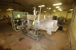 Stein S/S Breader, M/N XL-34, S/N 637, with Aprox. 34" W S/S Mesh Conveyor, with 15 hp