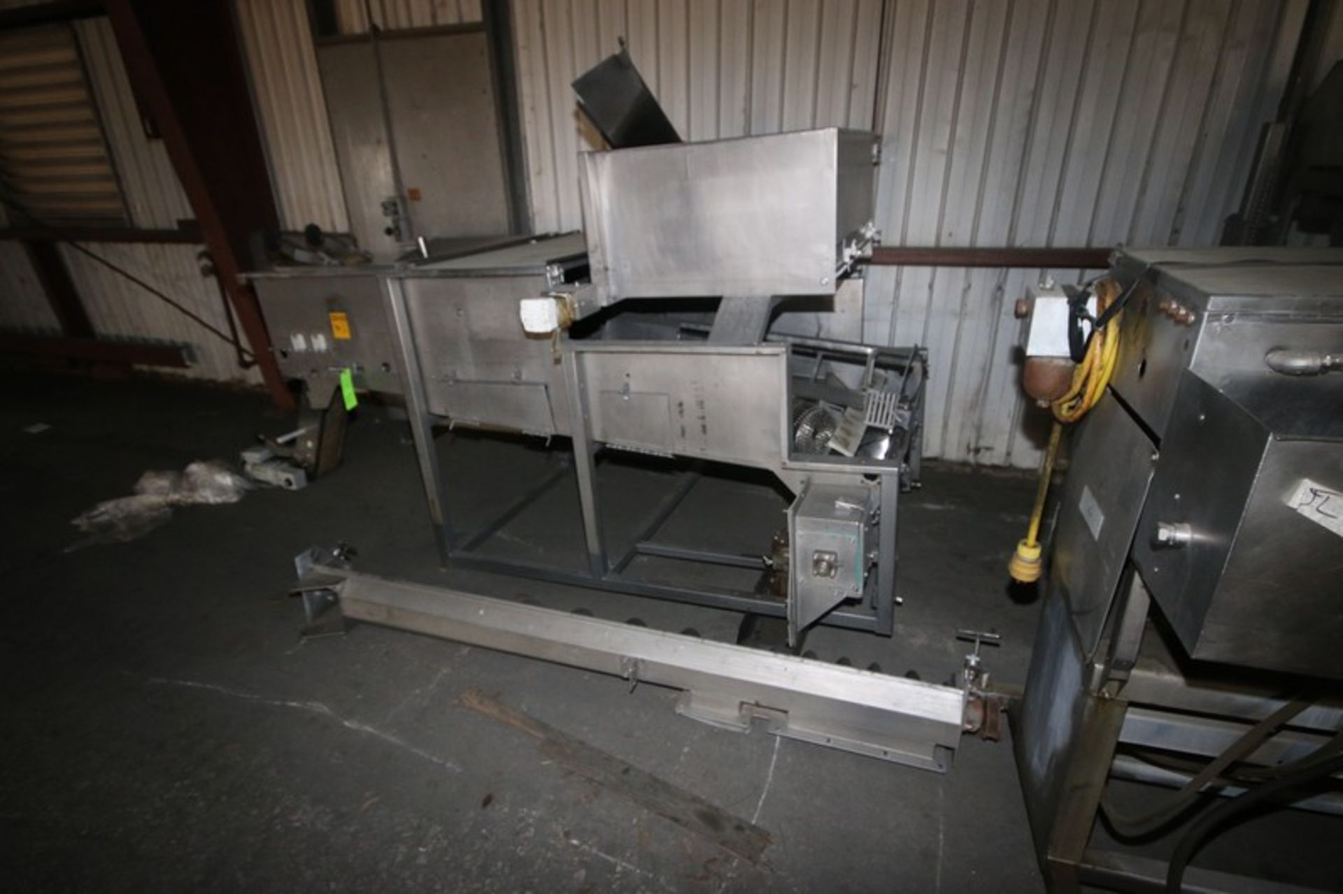 Stein S/S Breader, with Side Screw, Mounted on S/S Frame (NOTE: Missing Parts--See Photographs) (