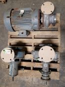 Lot of Centrifugal Pumps Worthington S-91-3-27, KSB EN65-315, AMPCO 4X3ZCH2 on Baldor Motor (can't