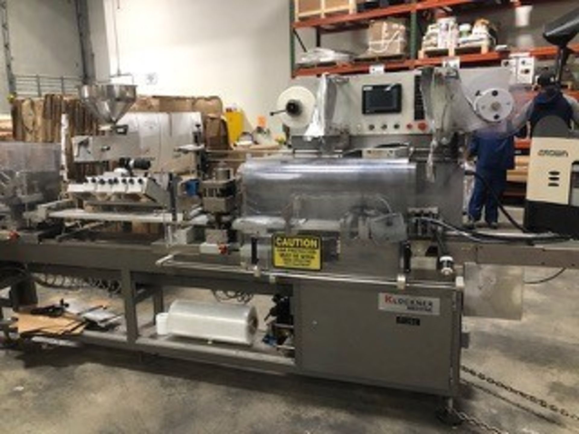 Klockner Medick Horizontal Blister Packaging Machine, Model CP-2EL, S/N 94KM019 with 220 V, 3 Phase, - Image 2 of 15