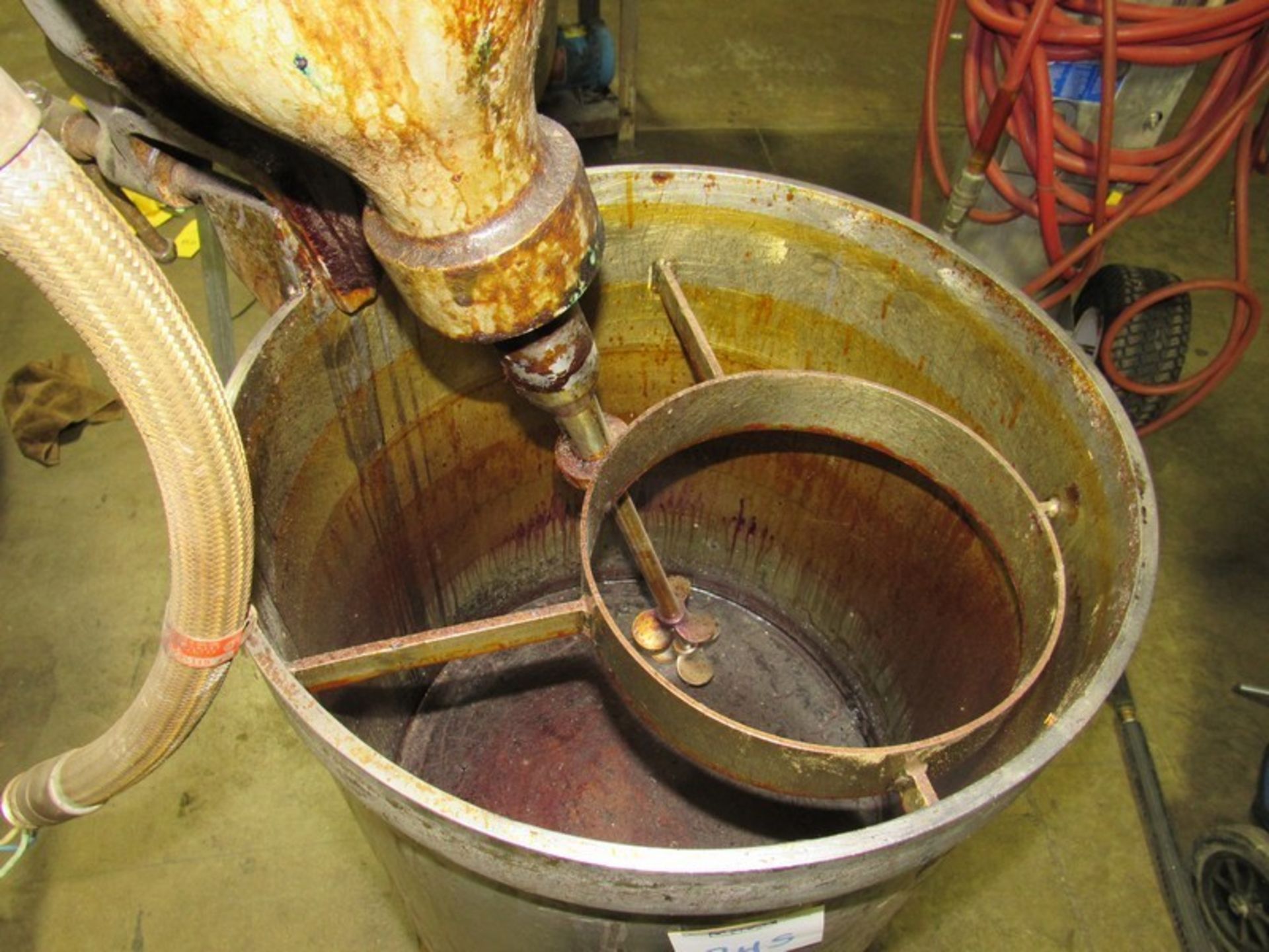 SS Mix Tank with mixer on casters (Rigging and loading fees included in the selling price). Optional - Image 5 of 14