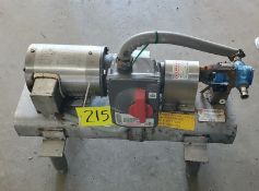 Washdown Viking Pump Model KK124A? on base with Nord Gear Box and Dual Voltage (230/360) 1745 RPM