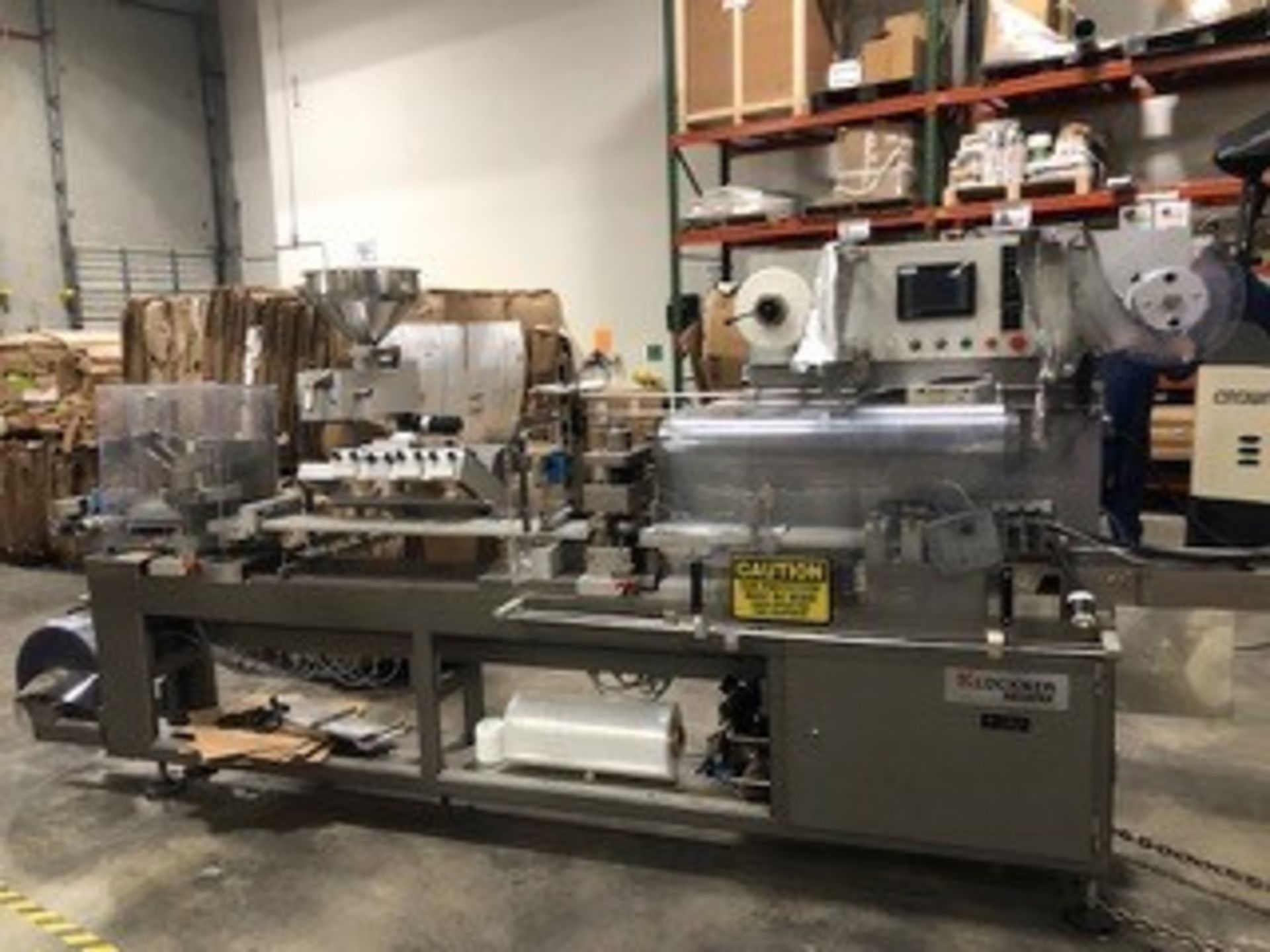 Klockner Medick Horizontal Blister Packaging Machine, Model CP-2EL, S/N 94KM019 with 220 V, 3 Phase,