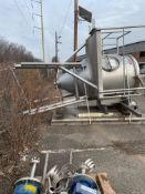 APV PILOT S/S SPRAY DRYER, MODEL PSD 58, S/N 35062,S/S PRESSURE VESSEL W/ S/S PLATFORM, APPX