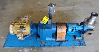 Viking Pump Model KK124A Stainless Steel wet parts on base, SEW Gear Box and Dual Voltage (230/