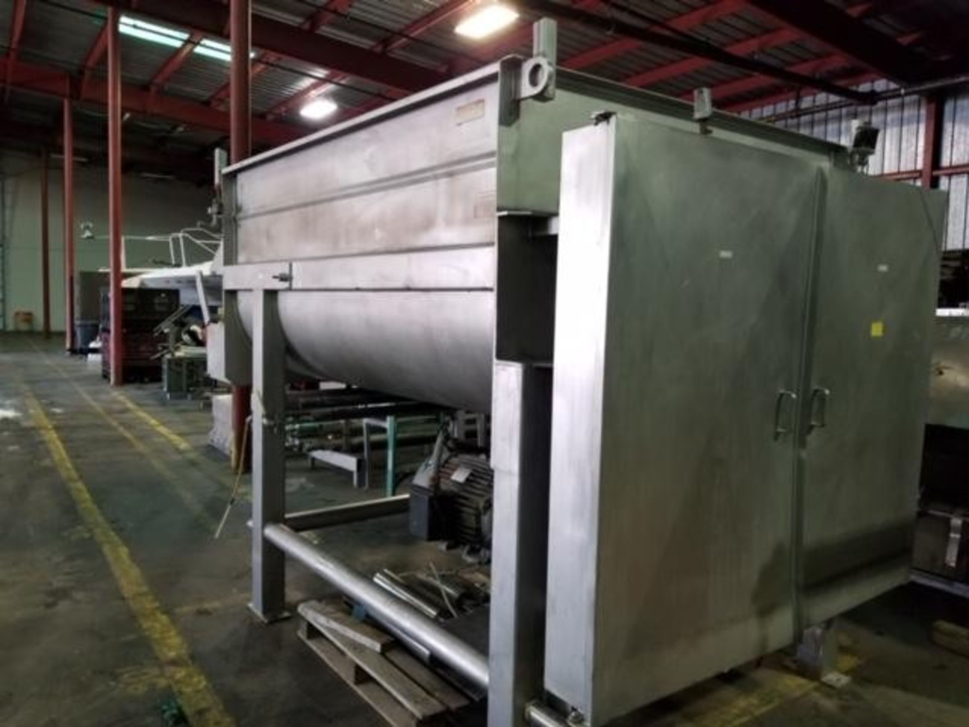 Reitz 6000 lb. S/S Sanitary Dual Shaft Ribbon Blender, Model RS-34-K5408, S/N RS-85000271 with - Image 4 of 17