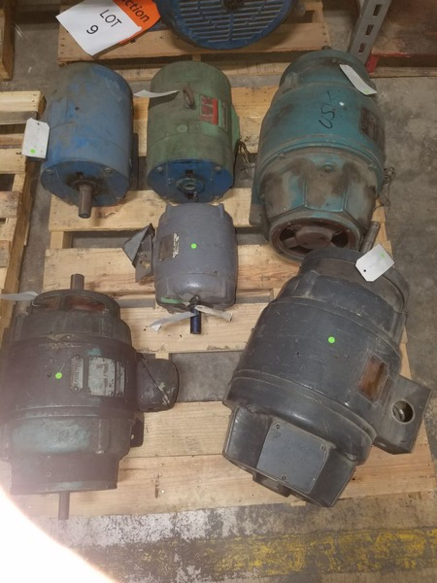 Lot of assorted 3-10 hp Motors 3HP U.S. Electrical Motors P4135366 Motor, 3HP U.S. Electrical Motors - Image 4 of 9