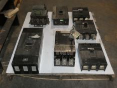 Circuit Breakers & Electrical Lot. ITE ET81406 600V x3, Westinghouse 3P 600V, Klockner-Moeller