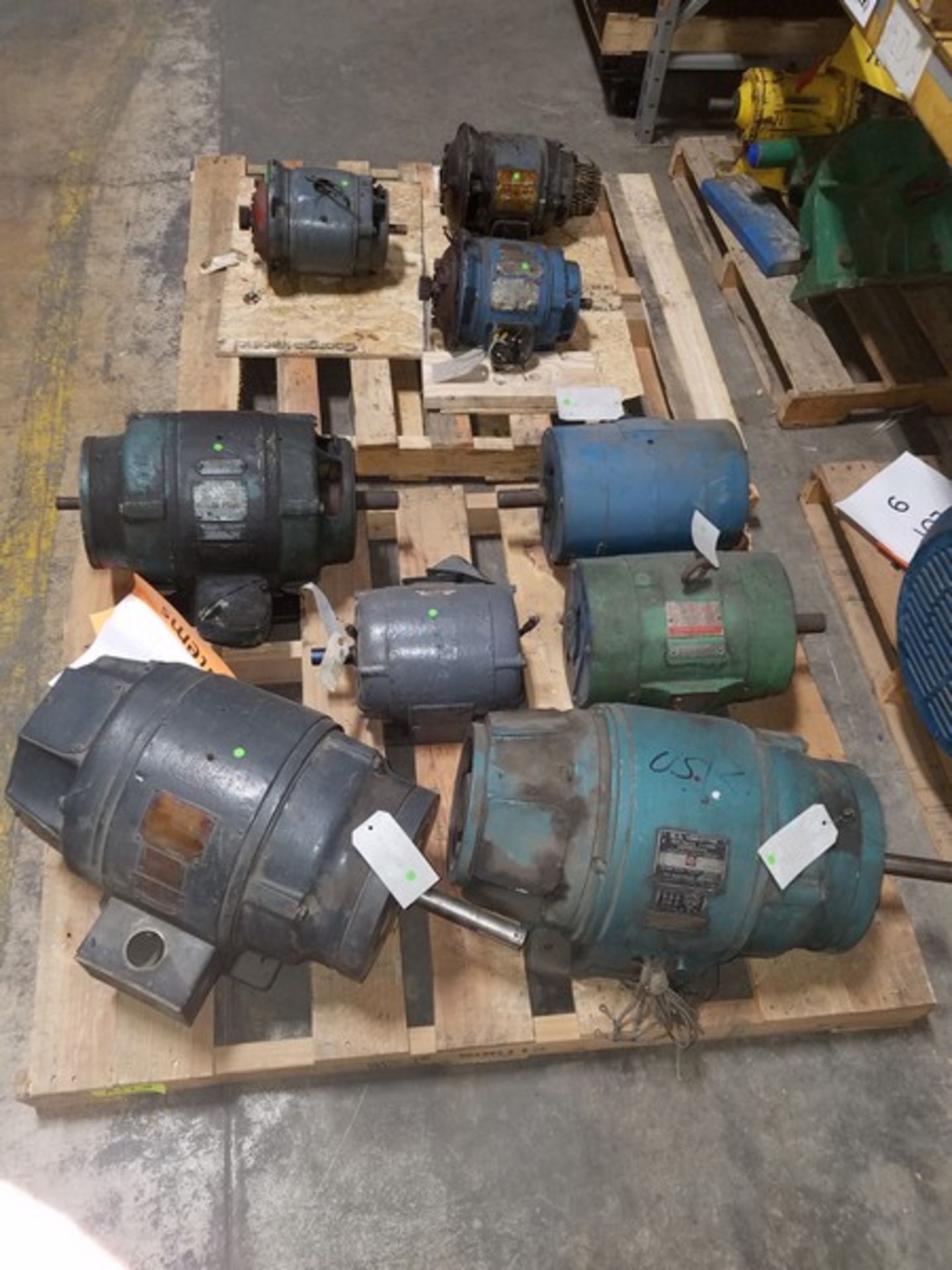 Lot of assorted 3-10 hp Motors 3HP U.S. Electrical Motors P4135366 Motor, 3HP U.S. Electrical Motors - Image 3 of 9