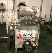 APV Gaulin 800 GPH Homogenizer, Model 800 GCE 3PS, Size K-12, Aprox. 3000 psi, Last Used Dairy Milk,