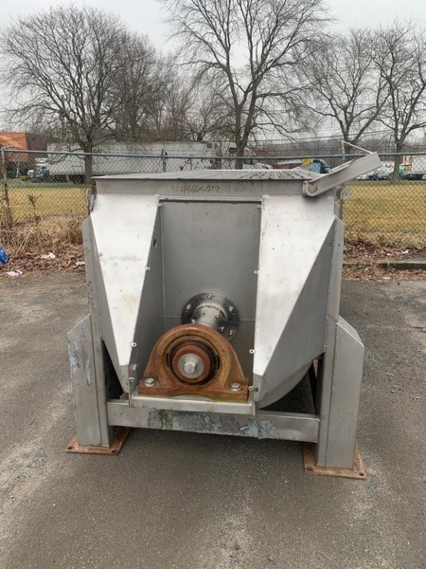 200 CUBIC FOOT S/S RIBBON BLENDER, APPX DIMENSIONS OF RIBBON BLADES 180''L x 52'' DIAM, APPX - Image 12 of 17