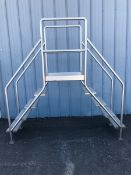 Crossover Ladder. 49" Tall Clearance. 92" Long, 24" Wide. As shown in photos. (Located Central New