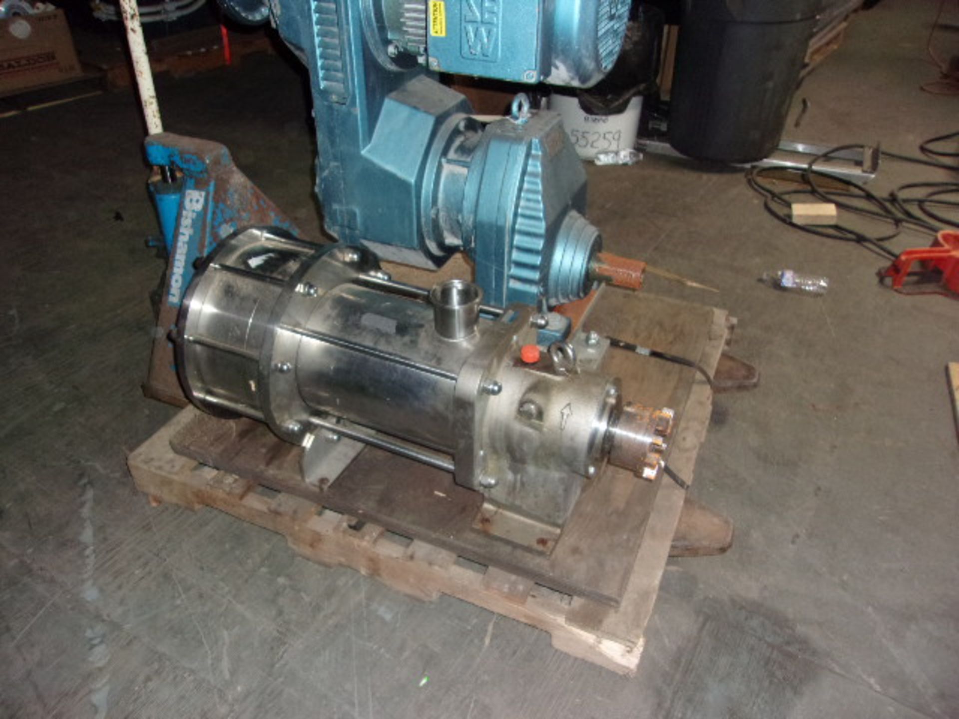 Mouvex S/S Pump Head, Model SLS 24, New (Located Athens, OH 45732)