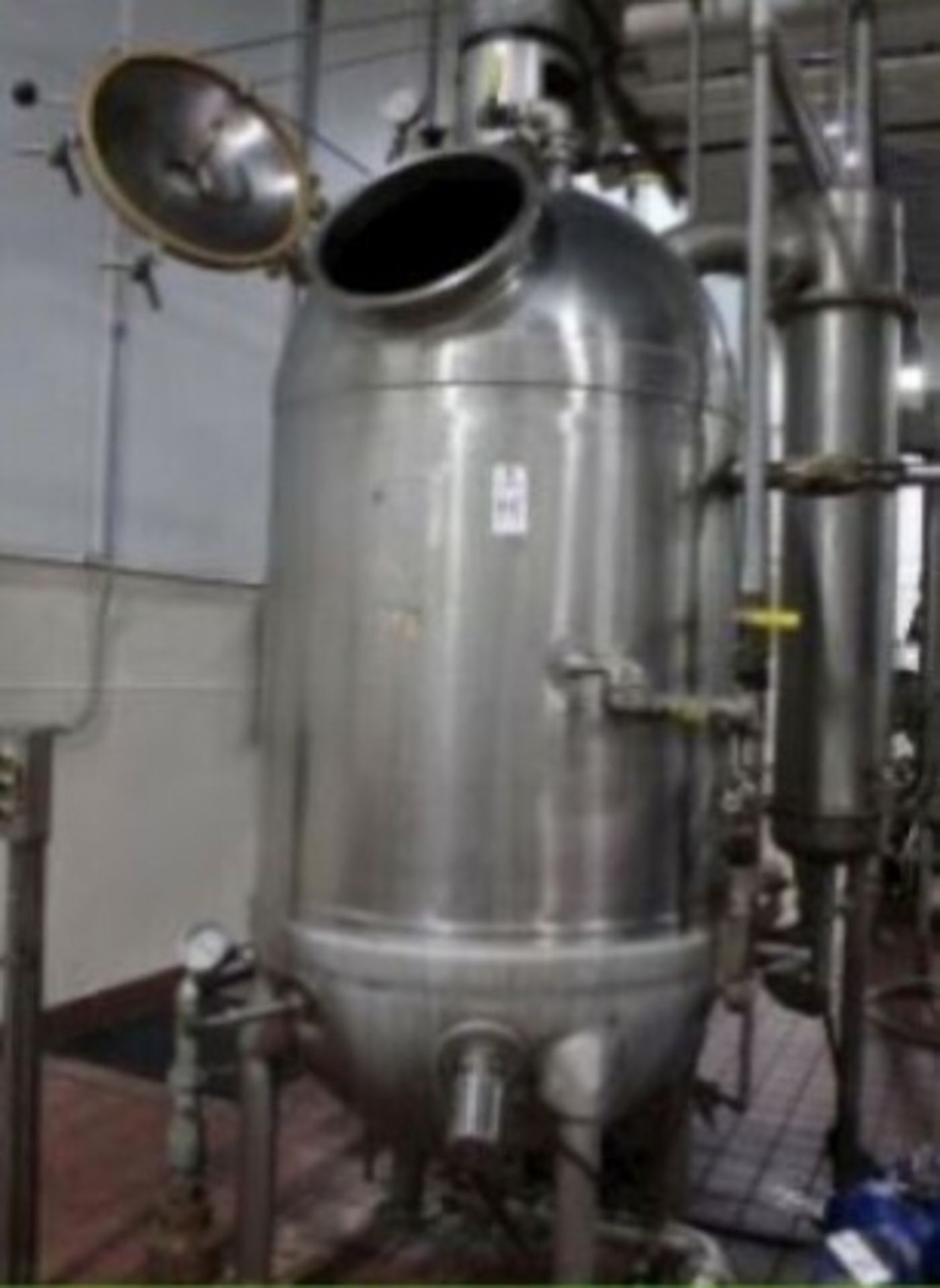 Hamilton 150 Gal. S/S Steam Jacketed Vacuum Kettle, Model ____________, S/N _____ with Scrape