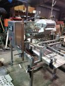 Used Maheen Micro Master Automatic Carbonated Beverage Bottling Machine - 4-Head Filler with Crowner