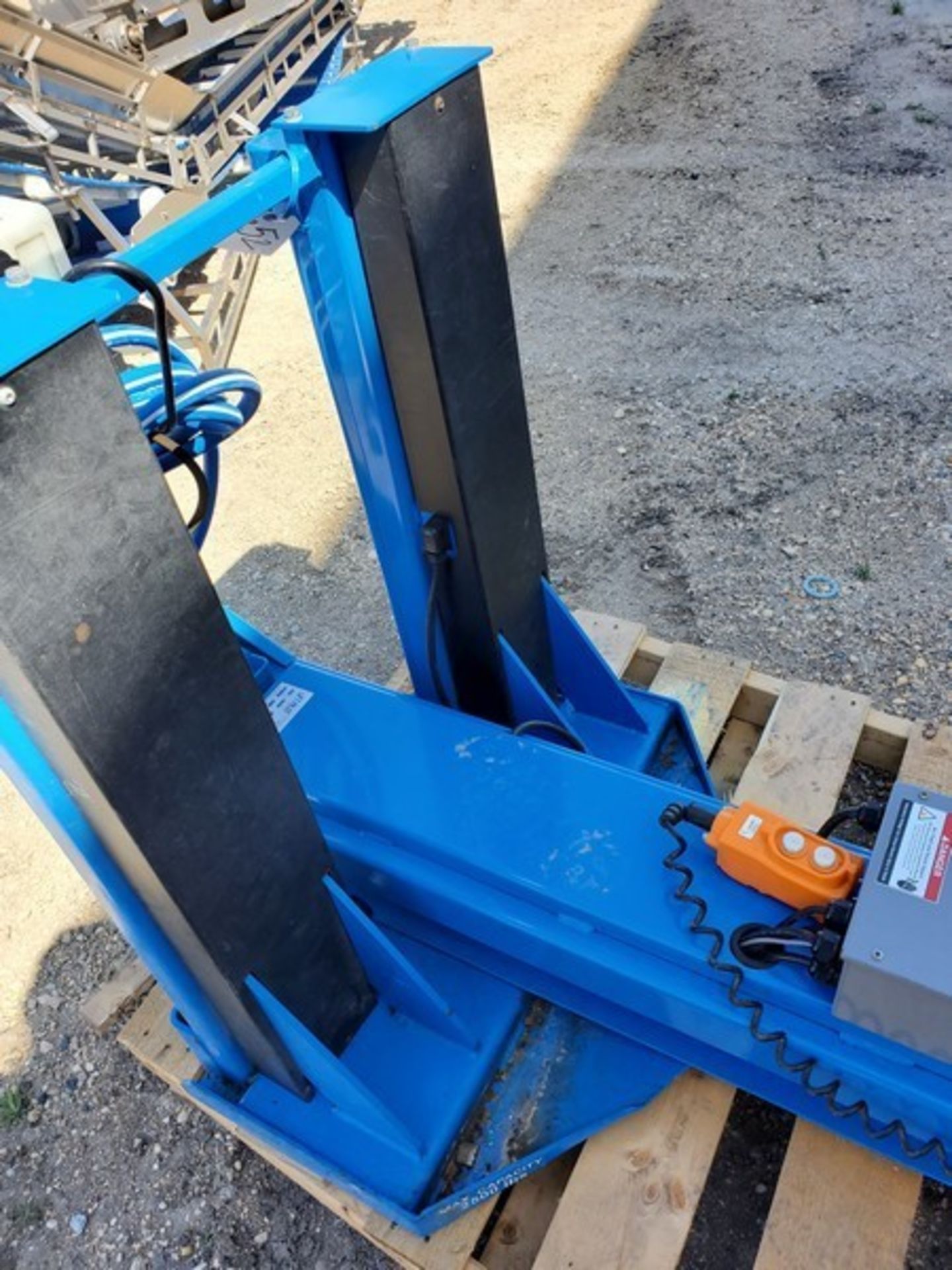 2015 Bishamon Aprox. 2,500 lb. Capacity Pallet Lifter, Model LP-25, S/N 1508702 with 24: Load